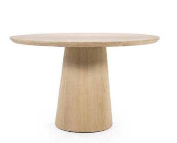 Eettafel Nola 130x125cm - naturel | Eleonora, Ophalen of Verzenden, Nieuw
