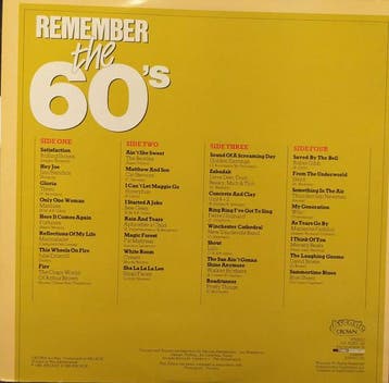 Various - Remember The 60s (Volume 3) (LP, 1983), Cd's en Dvd's, Ophalen of Verzenden, Gebruikt