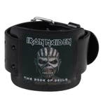 Iron Maiden The Book of Souls Leren Polsband, Ophalen of Verzenden, Nieuw, Gebruiksvoorwerp