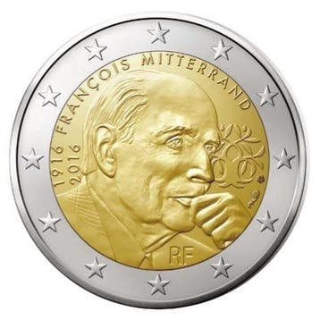 Frankrijk 2 Euro Mitterrand 2016, Verzenden