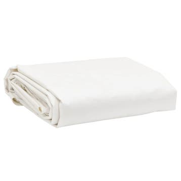 vidaXL Dekzeil 650 g/m² 1,5x2 m wit, Verzenden, Nieuw