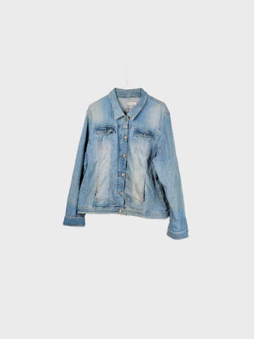 MIss Etam Spijkerjassen Dames maat XXXL Blauw Vintage, Ophalen of Verzenden, Nieuw