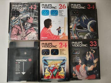 Philips - Videopac - Philips Videopac cartridge set -, Nieuw