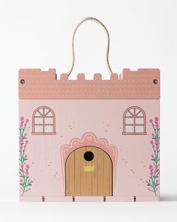 HEMA Poppenhuis kasteel 23.5x22cm hout, Verzenden, Nieuw
