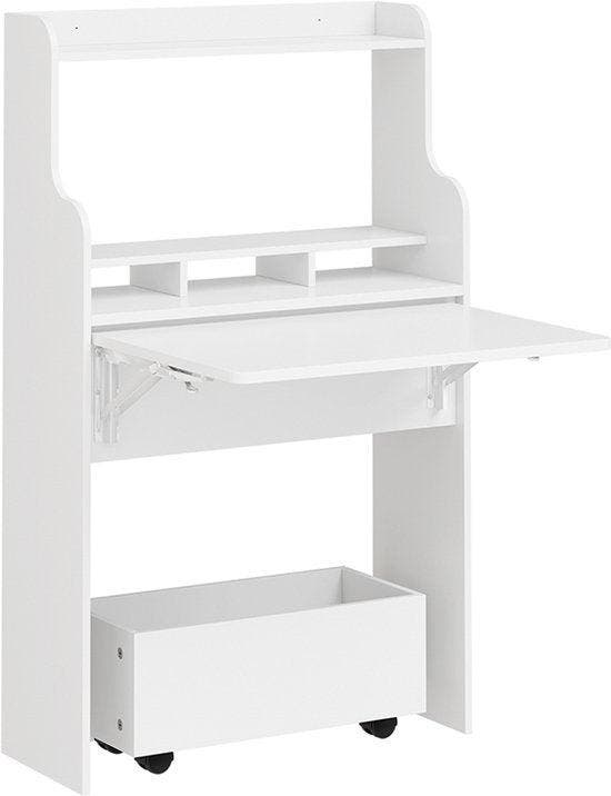 2dekans | SoBuy Wandklaptafel FWT105-II-W - Multifunctionele, Huis en Inrichting, Bureaus, Zo goed als nieuw, Ophalen of Verzenden