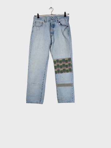 Levis Jeans Heren maat WW33 / L32 Blauw Vintage, Ophalen of Verzenden, Nieuw