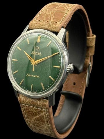 Omega - Seamaster-Automatic-Green Dial-Cal.552 - Heren -, Nieuw