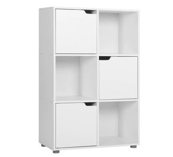 Staande Houten Boekenkast – Planken en Kasten –ad 60×30×91cm, Verzenden, Nieuw, 50 tot 100 cm, Met plank(en)