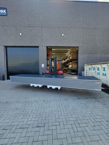 FALK Gevelplaat, Wandplaat, Sandwichpaneel, 60,80 en 100 mm, Verzenden, Nieuw