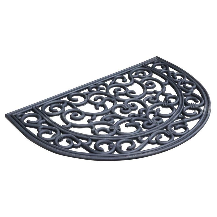 Deurmat klassiek halfrond 40x60 cm, Tuin en Terras, Deurmatten, Verzenden