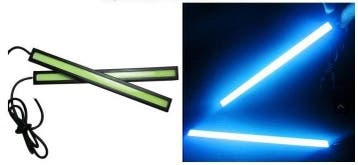 17CM LED - DRL - Crystal blauw - 12 volt, Ophalen of Verzenden