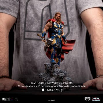 Thor: Love and Thunder BDS Art Scale Statue 1/10 Thor 26 cm, Verzamelen, Ophalen of Verzenden, Nieuw