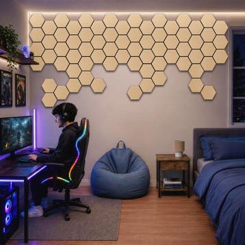 Akoestische panelen Sonic Shield houtlook - eiken, Verzenden, Nieuw