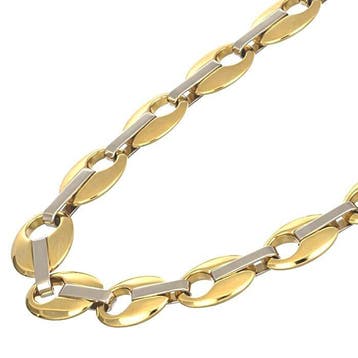 Barakà - Halsketting - 18 karaat Geel goud, Witgoud -, Sieraden, Tassen en Uiterlijk, Nieuw