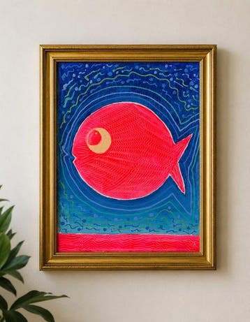Denis Kuvayev (1971) - Goldfish on golden bottom - NO