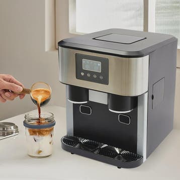 3-in-1 IJsmachine: Crushed Ice & IJsklontjes Maker - Automat, Witgoed en Apparatuur, Verzenden, Nieuw