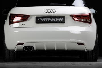 Rieger diffuser | geschikt voor Audi A1 8X | ABS, Auto-onderdelen, Carrosserie en Plaatwerk, Verzenden, Nieuw, Audi