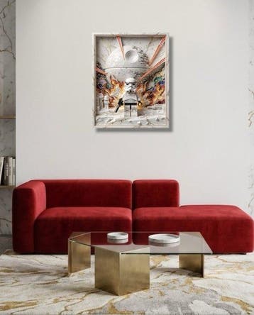 Makayhos - [Canvas] Imperial Stormtrooper – Galactic Empire, Nieuw
