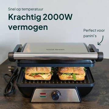 Tosti apparaat met Grillfunctie, Zo goed als nieuw