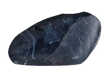Vaas STONE 38 cm marmerlook zwart - 43187, Ophalen of Verzenden, Nieuw