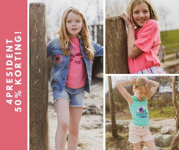 50% korting 4President meisjes outlet zomerkleding, Kinderen en Baby's, Meisje, 4President, Nieuw, Ophalen of Verzenden