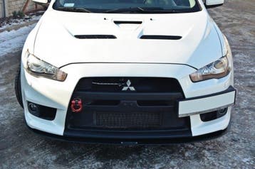 Maxton Front Racing Splitter V.3 Mitsubishi Lancer Evo X, Verzenden