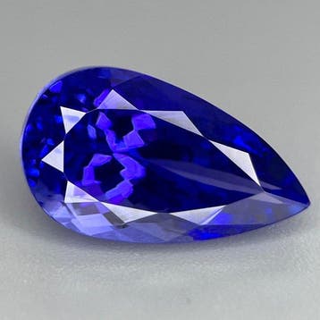 Tanzaniet - 4.27 ct - nternational Colored Gemstone, Sieraden, Tassen en Uiterlijk, Nieuw