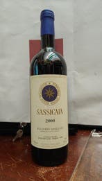 2000 Tenuta San Guido Sassicaia - Super Tuscans - 1 Fles, Nieuw