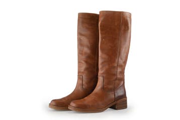 Nelson Laarzen in maat 40 Cognac, Kleding | Dames, Schoenen, Hoge laarzen, Overige kleuren, Verzenden, Zo goed als nieuw