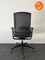 Gispen Zinn bureaustoel - 3D Armleggers - Zwarte stoffering, Werkplek, Ophalen of Verzenden, Gebruikt, Stoel