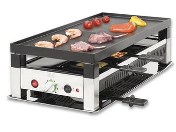 Solis Raclette & Pizza Grill - Gourmetstel 8 Personen - 4, Verzenden, Nieuw