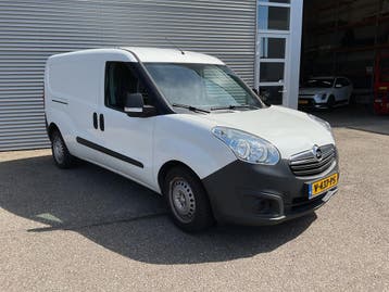 Opel Combo 1.3 CDTi L2 MARGE Navi/ Airco/ Cruise/ PDC/ Trekh, Stof, Gebruikt, Euro 6, Wit