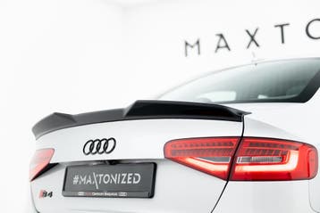Spoiler Cap 3D Audi S4 Sedan B8 Facelift Maxton, Ophalen of Verzenden, Nieuw