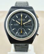 Citizen - Zonder minimumprijs - Black Chronograph Vintage -, Sieraden, Tassen en Uiterlijk, Horloges | Heren, Nieuw