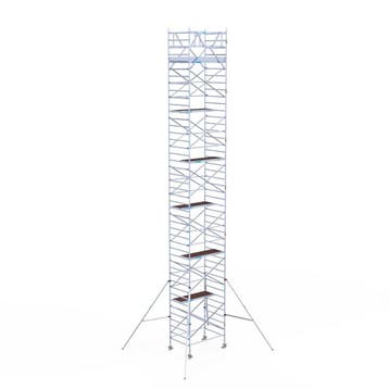 Rolsteiger Original 135x190 14,2m werkhoogte vrijstaand, Verzenden, Nieuw, Rolsteiger of Kamersteiger, 2 tot 5 meter