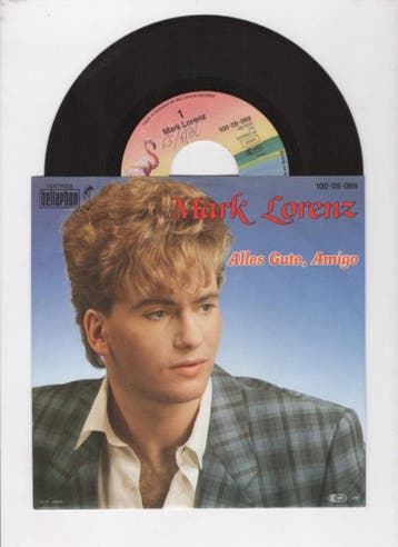 Mark Lorenz – Alles Gute, Amigo / Schlechte Noten (1-7-Viny, Cd's en Dvd's, Vinyl Singles, Ophalen of Verzenden, Nieuw in verpakking