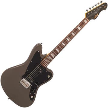 Vintage V65 Hardtail Electric Guitar - Satin Grey, Ophalen of Verzenden, Nieuw
