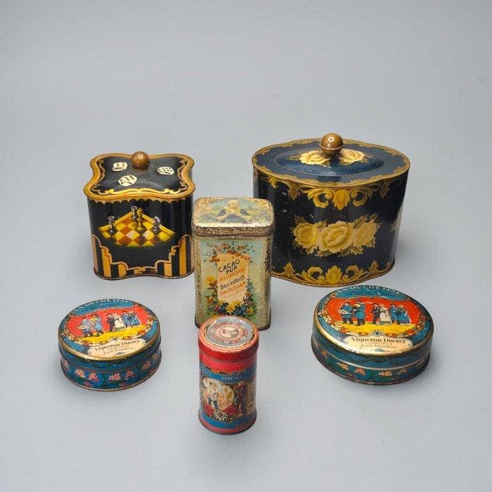 Advertising Tin Collection - Blikken doos - Metaal, Antiek en Kunst, Curiosa en Brocante