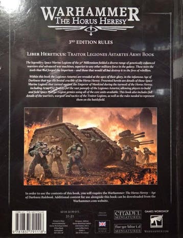 The Horus Heresy - Liber Hereticus (warhammer nieuw), Ophalen of Verzenden, Nieuw