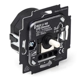 Led dimmer | Busch-Jaeger (Inbouw, 2 tot 100W), Doe-het-zelf en Verbouw, Elektra en Kabels, Verzenden, Nieuw