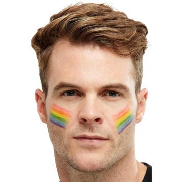 Regenboog vlag schminken stift - Schmink, Ophalen of Verzenden, Nieuw