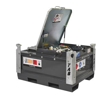Dieseltank mobiel Fuel Box 450 liter + 24V pomp, Verzenden