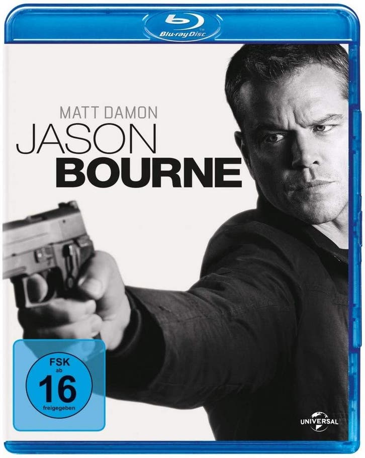 Jason Bourne (Blu-ray), Cd's en Dvd's, Blu-ray, Gebruikt, Verzenden