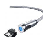 Micro-USB Magnetische Oplaadkabel 1 Meter met 540° Roterende, Verzenden, Nieuw