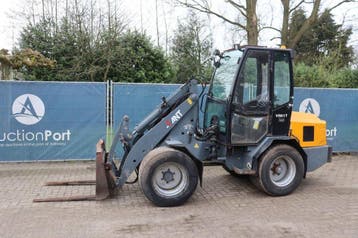 Veiling: Wiellader Giant V881T Diesel 2012, Ophalen, Wiellader of Shovel