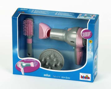 Klein Braun speelgoed föhn met bors van €21,99 voor €11,00, Ophalen of Verzenden, Nieuw