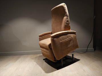 Fitform vario 570 sta op stoel stof kleur, licht bruin, Gebruikt, Verzenden, Minder dan 75 cm, Stoffen sta op stoel in een goede staat