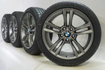 BMW 3 4 serie F30 F31 F32 F33 F36 658 18 inch velgen Pirelli, 18 inch, Gebruikt, Velg(en), Winterbanden