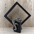 Zippo - Crocodile / Alligator 3D Emblem – Black Matte –, Verzamelen, Nieuw