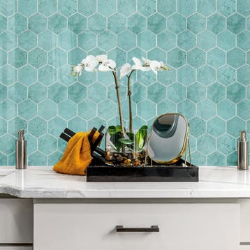 Zelfklevende Mozaïek Tegel - Afimera Baltic Blue Hexagon -, Ophalen of Verzenden, Nieuw